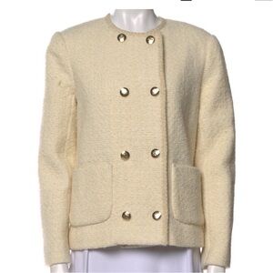 ba&sh Textured Cream Blazer new w tags